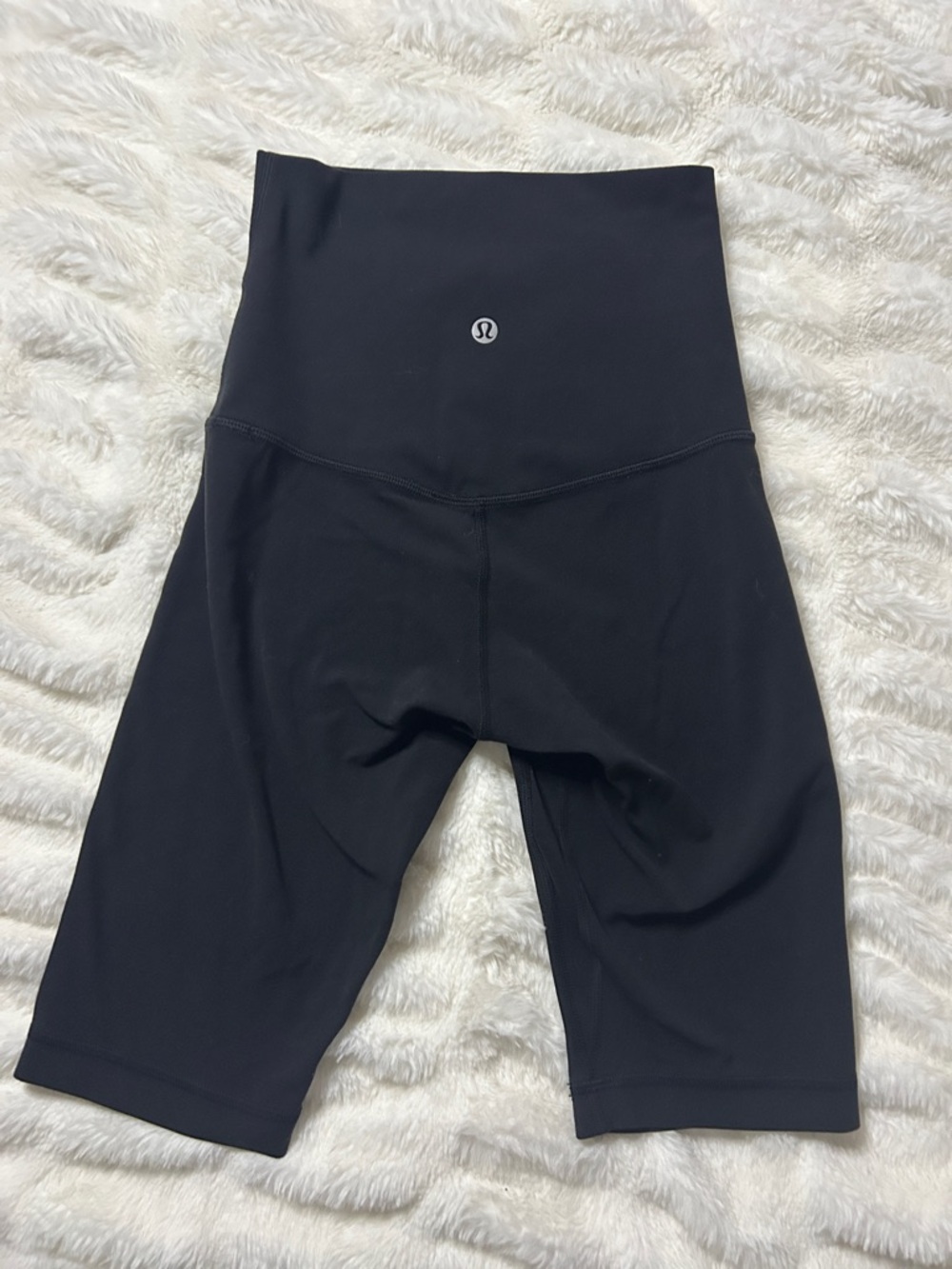 lululemon athletica Black High-Rise 10in Bike Shorts by